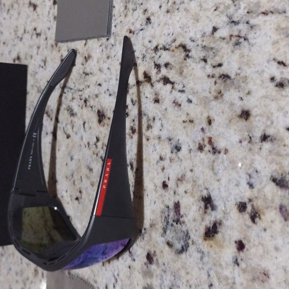 Prada men sunglass sps 04V made in Italy - Picture 2 of 7